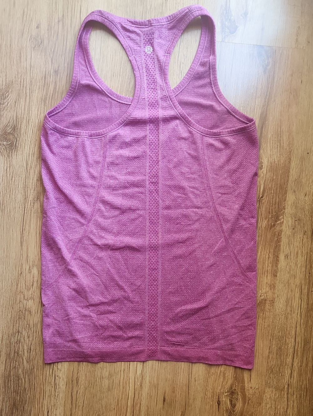 lululemon athletica Women's Pink Racerback Tank Top Size 8